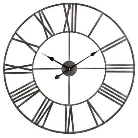 Oversized+Eisenhauer+30+Wall+Clock