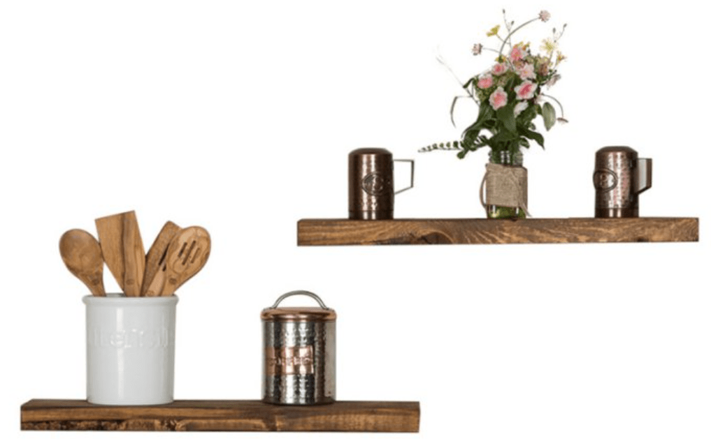 Wood shelf